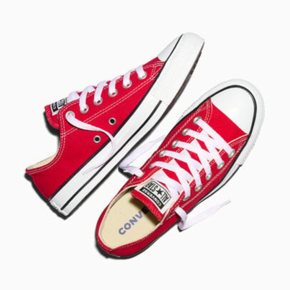 Converse Chuck Taylor All Star Ox Low Top Sneakers, unisex , Red